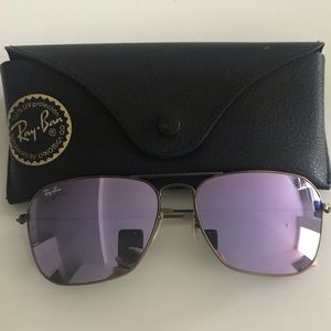 Reflective women’s ray bans